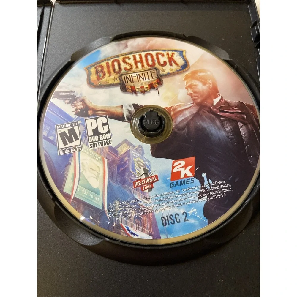 BIOSHOCK INFINITE PC DVD Game CIB Manual‎ Mature
